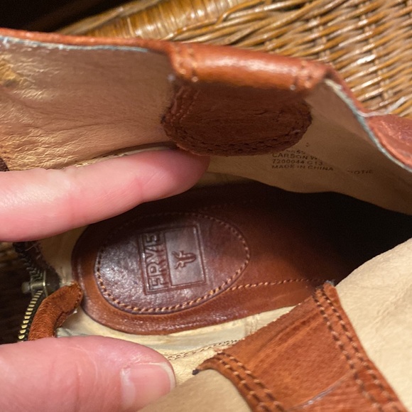Frye Carson Wedge Bootie size 8 - Picture 7 of 7